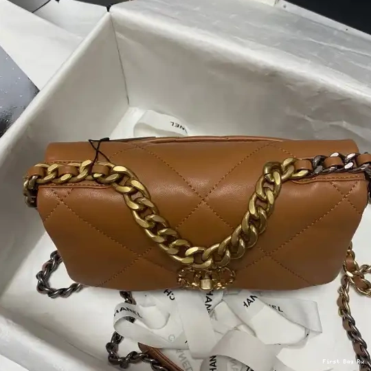 First Bag Ru CHANEL 19 BAG FLAP 0613